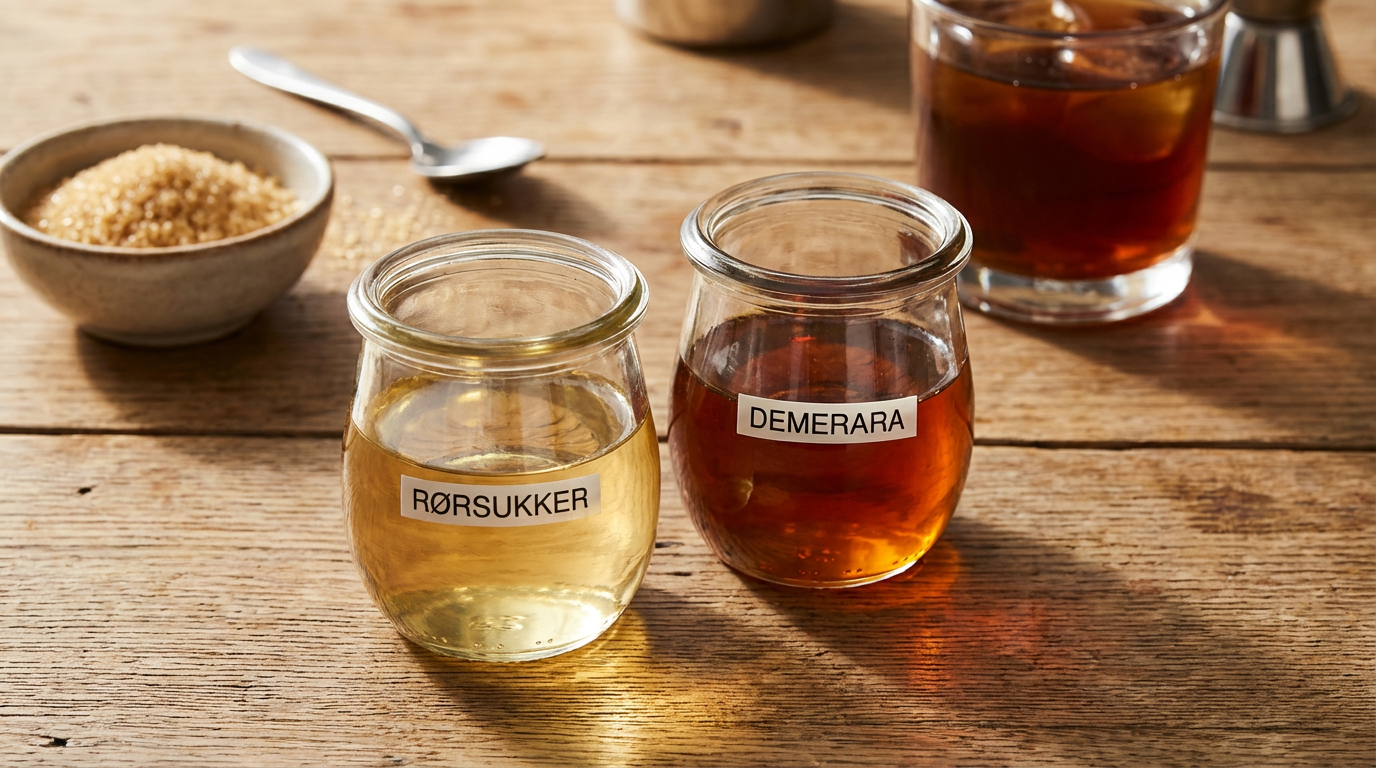 Syrup Bild Simple syrup oppskrift: Enkel sukkersirup til cocktails