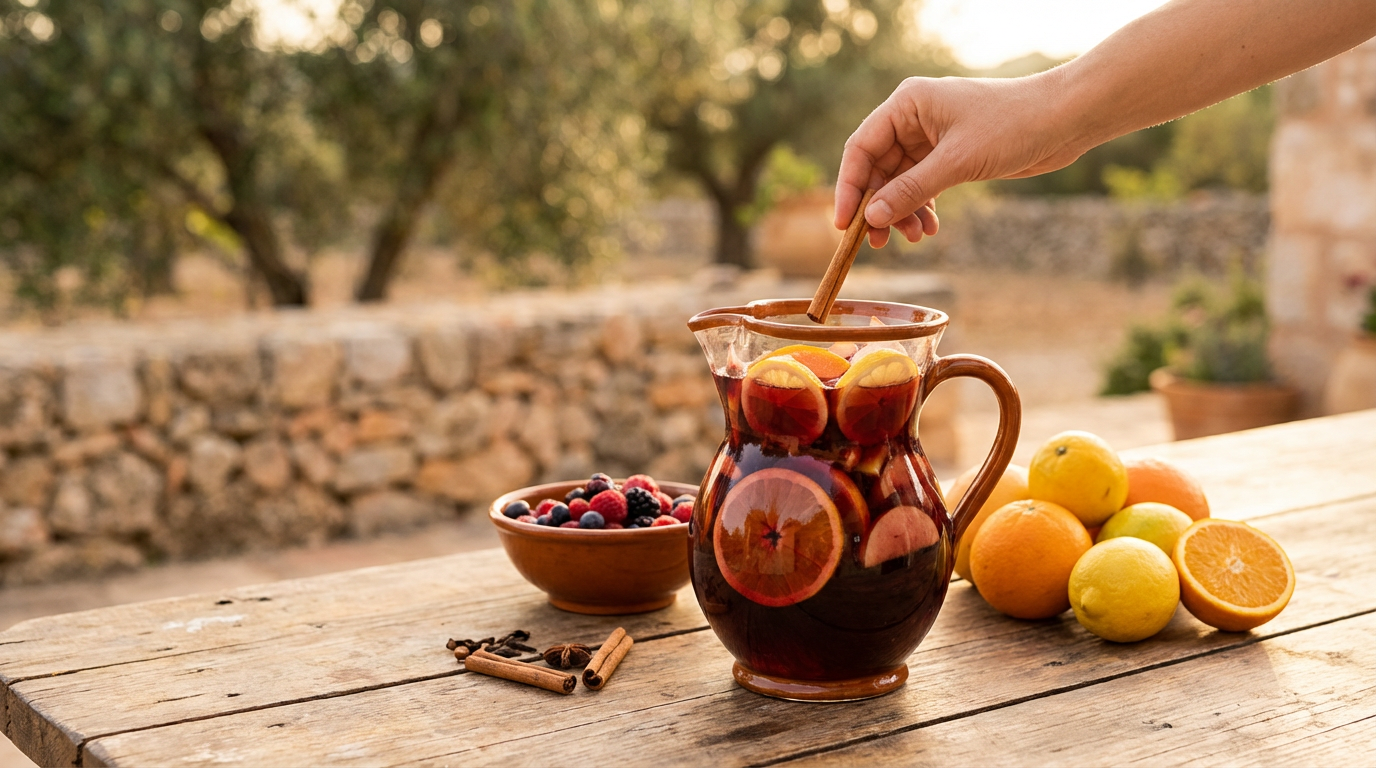 Sangria recept | Klassisk spansk sangria i kanna